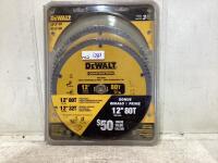DEWALT 12" 2/3 BLADES