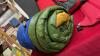 SET OF CAMPING ESSENTIALS - OUTBOUND LIFE JACKET, OUTBOUND CUSHION SEAT, SLEEPING BAG, AND DRYING RACK - 4