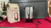 REGAL POLY PERK COFFEE MAKER - 10 TO 20 CUP