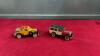 (2) SMALL COLLECTOR CARS - METAL AND PLASTIC - 1932 FORD CONVERTABLE SUDAN AND 1929 FORD STATION WAGON