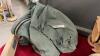 HANDCRAFTED WOODED WAGON W/ A WOODEN SLEIGH AND HORSES + A DUFFLE BAG AND TEDDY BEAR - 2