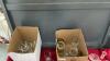 (2) BOXES OF MISC. DRINKING GLASSES - WINE, NORMAL DRINKING, TEQUILLA METER, DESSERT BOWLS, ETC. - 2