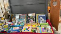 ASSORTMENT OF KIDS BOOKS AND KIDS GAMES