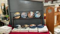 &ldquo;BASES OF NATURE&rdquo; COLLECTOR PLATES W/ PLATE RAIL