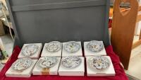 &ldquo;KINDRED SPIRTITS&rdquo; COLLECTOR PLATES W/ WOOD PLATE RAIL