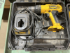 Three DeWalt cordless drills all have chargers, no batteries - 4