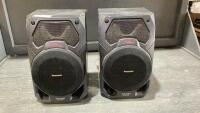 (2) PANASONIC SPEAKERS