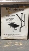 STEEL TABLE LEGS