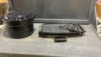 (2) ITEMS - CANNER W/RACK + BLACK + DECKER GRIDDLE