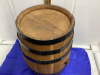 WOODEN BARREL W/PLUG - 2