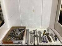 SHOP BOX OF MIXED WRENCHES
