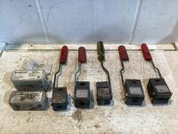 SHOP BOX W/ THERMO-WELD MOLDS & WELD MATERIAL