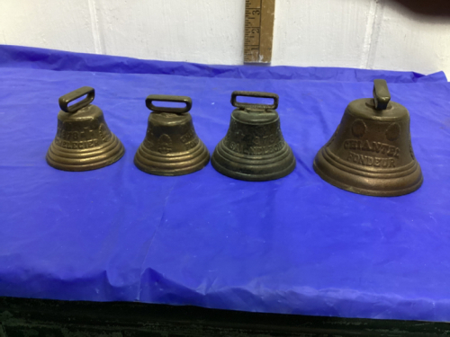 (4) Saignnlegier Chiantel Fondeur BRASS BELLS