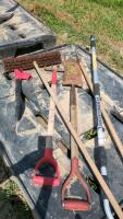 Assorted yard tools