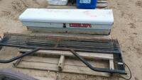 Delta tool box and steel tail gate