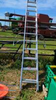 12 foot aluminum extension ladder