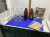 GLASS MILK BOTTLES. BLUE RIBBON SERVICE BOOK. CREAM SEPERATOR PARTS BOOK