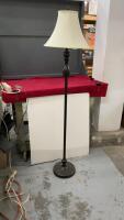 5&rsquo; FLOOR LAMP - BRUSHED BRONZE METAL BASE