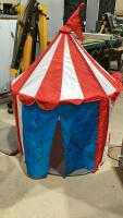 BOX W/ PLAYTIME CIRCUS TENT, BATTERY OPERATED TEALIGHTS, SEEK + FIND BOOK