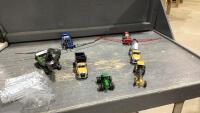 TOY TRUCKS, AND EQUIPMENT
