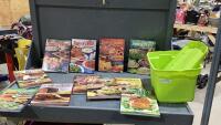TOTE W/ &ldquo;TASTE OF HOME&rdquo; ANNUAL RECIPE BOOKS