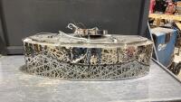SHELF #3 -LIGHT FIXTURE 32&rdquo;L X 12&rdquo;W X 8&rdquo;T