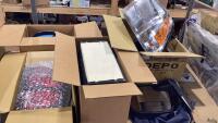 SHELF #13 - AUTO /AG PARTS - LIGHTS, FILTERS, SIDE MIRROR, LOWER ENGINE COVER