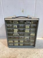 PLASTIC BITS ORGANIZER W/ HANDLE