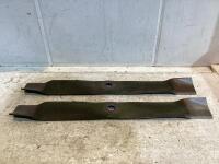 (2) MOWER BLADES