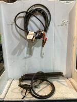BOOSTER CABLE & PROPANE HOSE W/ ATTACHMENT