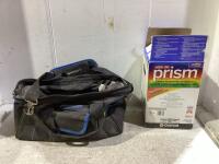 PRISM CEMET GROUT & MASTERCRAFT TOOL BAG W/ CONTENTS