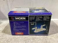 LEVER 2-HANDLE LAVATORY FAUCET BRUSHED NICKEL