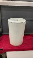 ANTIQUE FLOUR BIN W/ LID