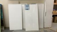 (4) LARGE ART CANVASES