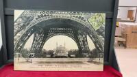EIFELL TOWER, PAIRS PICTURE ON WOOD