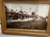 REPLICA MODEL HORSES AND SLEIGH WITH HISTORICAL PICTURE FROM 1924 - 3