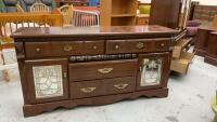 DRESSER - 4-DRAWER, 2-DOOR