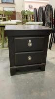 2-DRAWER NIGHTSTAND - DARKER COLOR