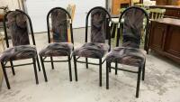 (4) DINING ROOM CHAIRS -