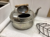 MCCLARY KETTLE S MODEL PATENT 1903, ANTIQUE TOASTER - 3