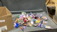 BOX OF MCDONALD TOYS