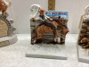 (3)LIQUOR DECANTERS-RODEO THEME - 3