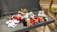BOX OF TY BEANIE BABIES W/ TAGS 1993 - 2000 - 30 PIECES