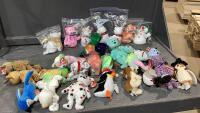BOX OF TY BEANIE BABIES - 30 PIECES - WITH TAGS