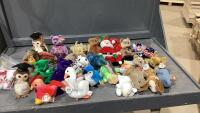 BOX OF TY BEANIE BABIES - 30 PIECES - WITH TAGS