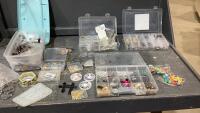 FLAT W/ JEWELRY, KEYCHAIN MAKING ITEMS