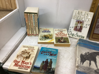 BOX OF BOOKS - JAMES HERRIOT SERIES, AND OTHER AUTHORS