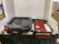 TRUCK TIRE STEP FOLDABLE & PLASTIC OIL PAN