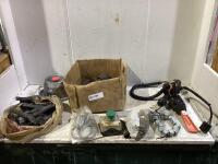 SHOP BOX OF MISCELLANEOUS PARTS