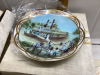 KNOWLES COLLECTOR PLATES -NORMAN ROCKWELL, CHINA DISH -RIVER BOAT - 3